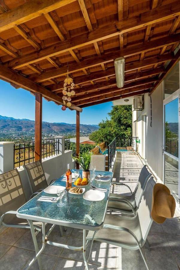 Superior Apartment - Overlooking Chania-With Pool 干尼亞 外观 照片