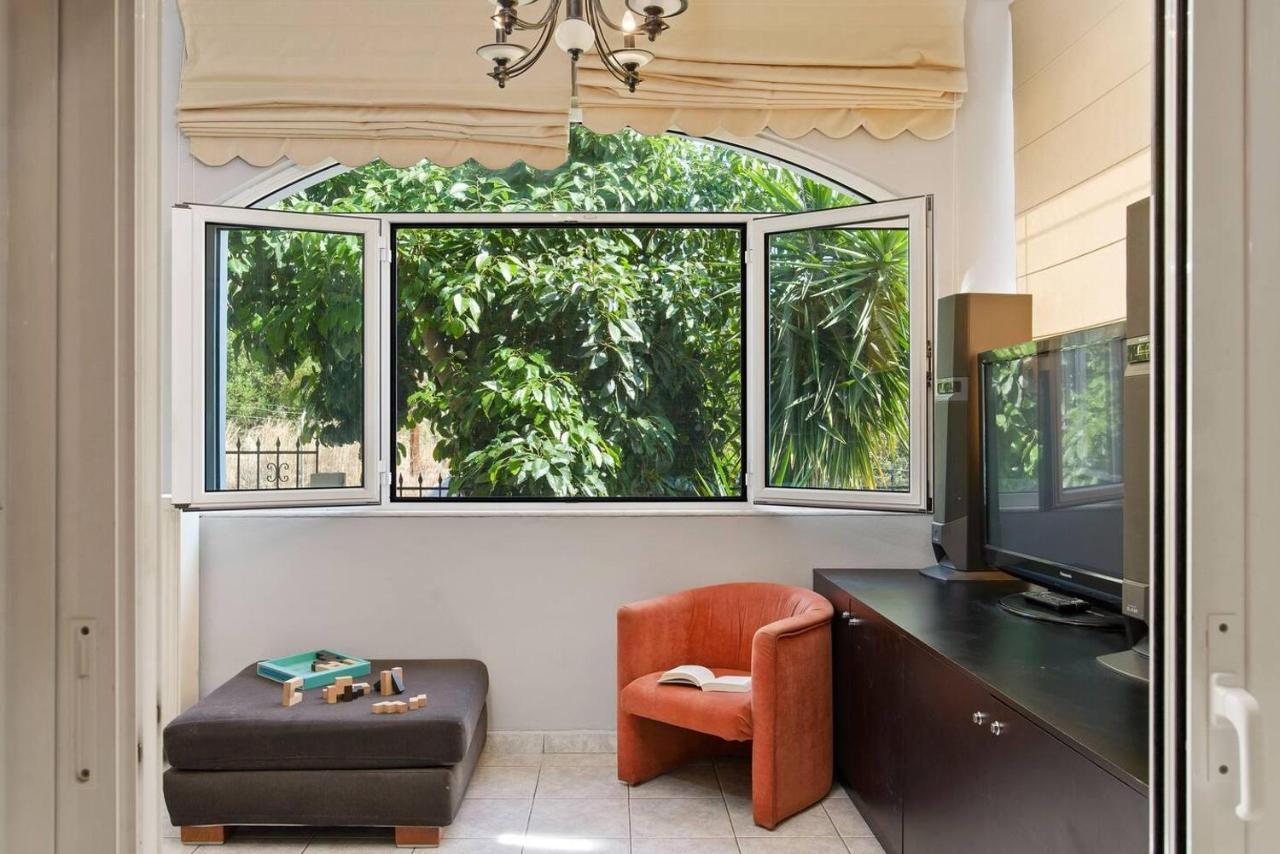 Superior Apartment - Overlooking Chania-With Pool 干尼亞 外观 照片